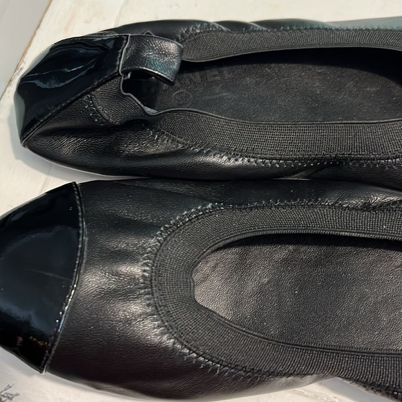 SALE 🎁Chanel leather ballet flats. Excellent condition. Size 38/7.5 USA - Picture 7 of 10